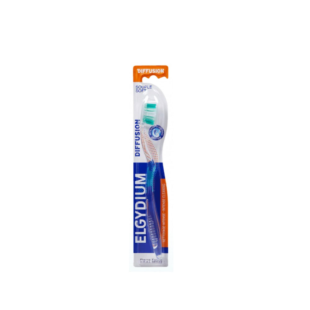 Elgydium Diffusion Cepillo de dientes mediano