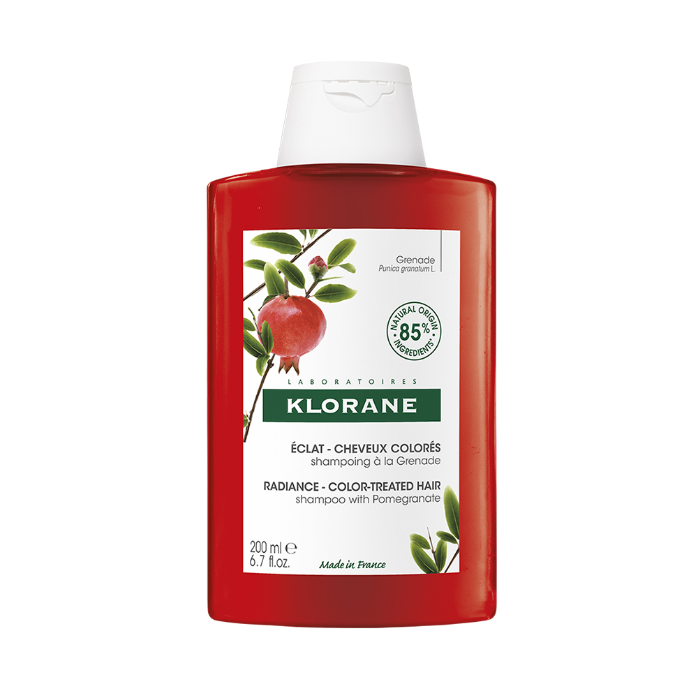 Klorane Granada Champu Con Granada Color Y Brillo Cheveux Colorés 200ml