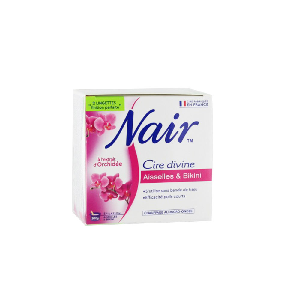 Nair Cire Divine caliente axilas y zona bikini 100 g