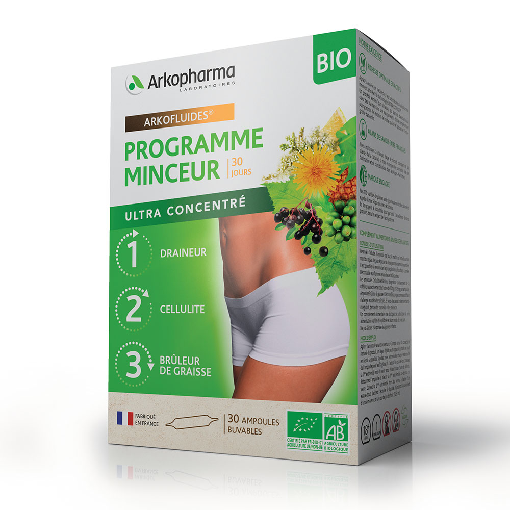Arkopharma Arkofluidos Programa adelgazante bio 3x10 ampollas