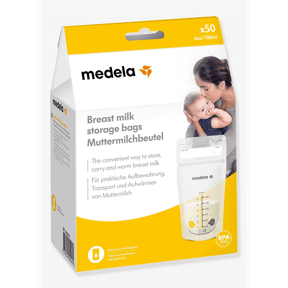 Medela Bolsas de almacenamiento para la leche materna x50