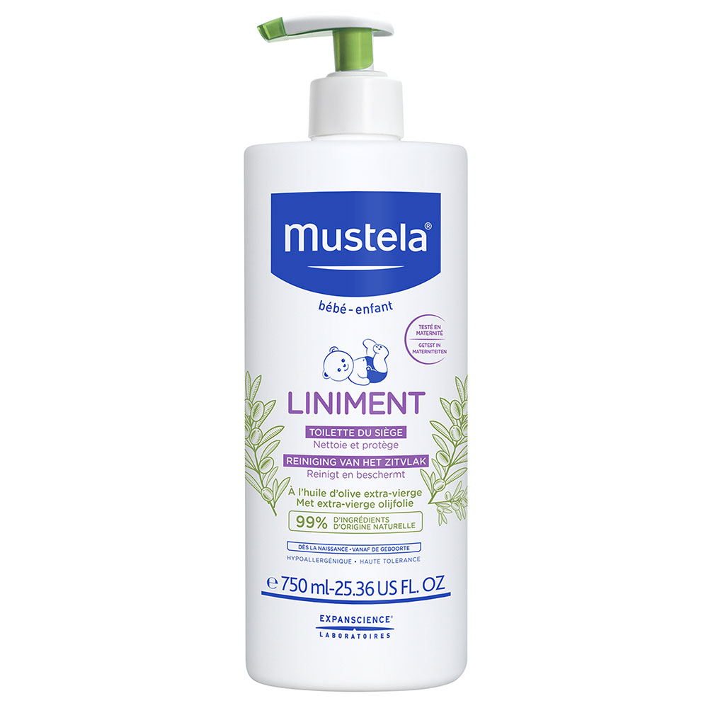 Mustela Linimento Con Aceite De Olive Virgen Extra Recien Nacido 750ml