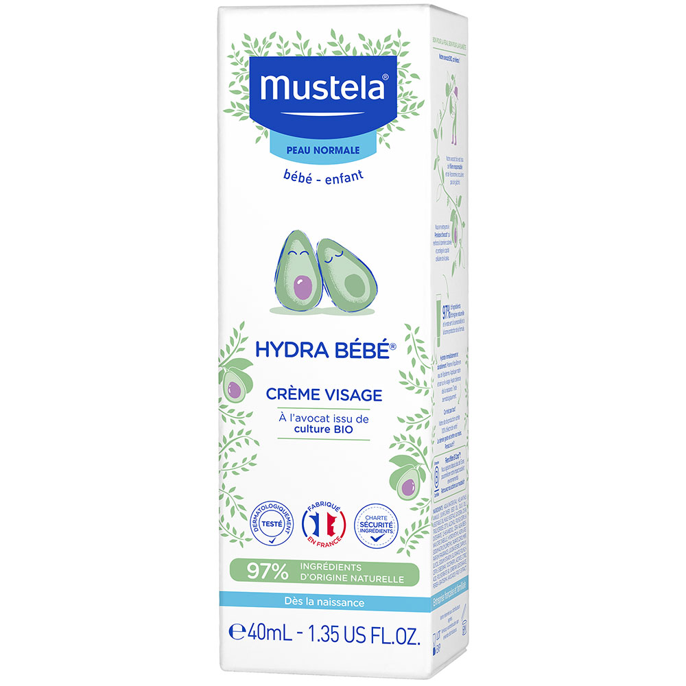 Mustela Crema Facial Pieles Normales Hydra Bebé 40 ml