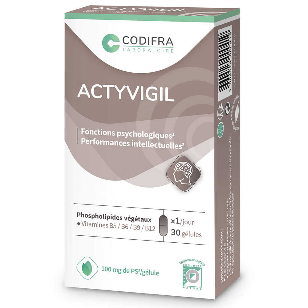 Codifra Actyvigil 30 Cápsulas