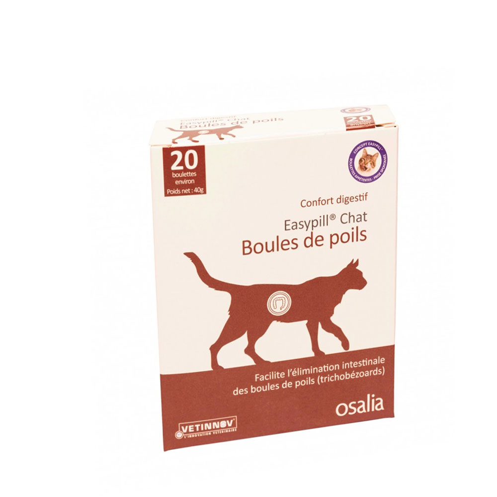 Vetinnov Easypill Bolas de pelo Gato Osalia 20 albóndigas