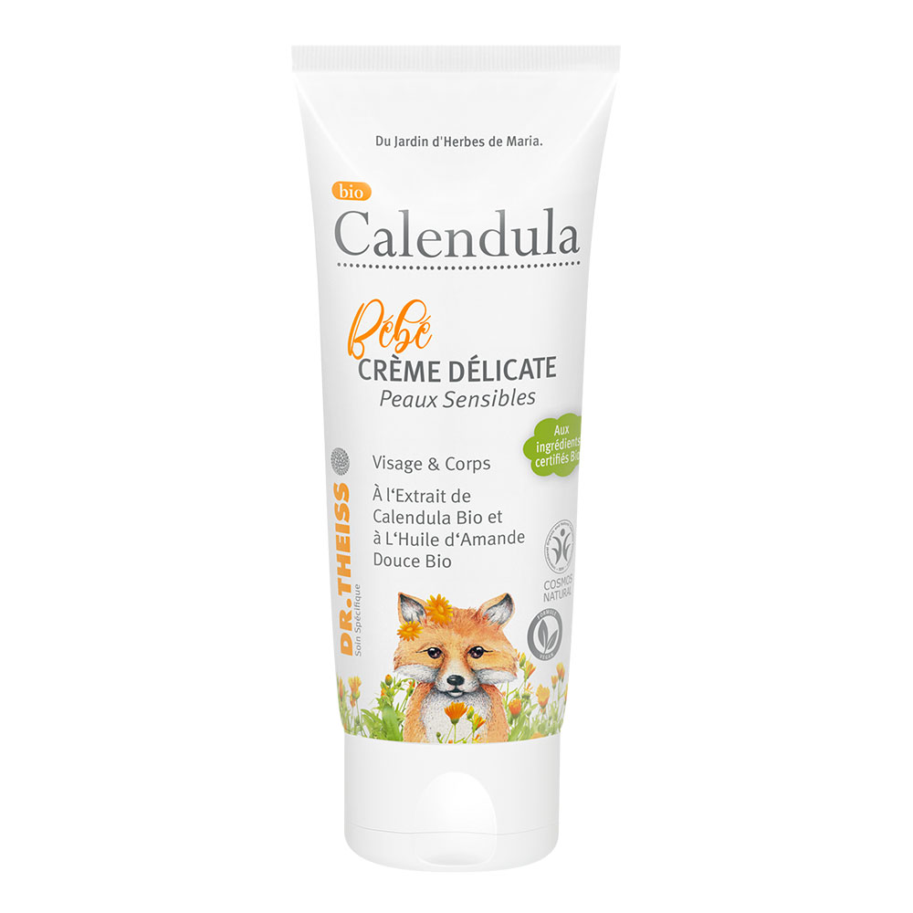 Dr. Theiss Naturwaren Bio Calendula Bébé & Maternité Crema delicada para Piel sensible 75 ml