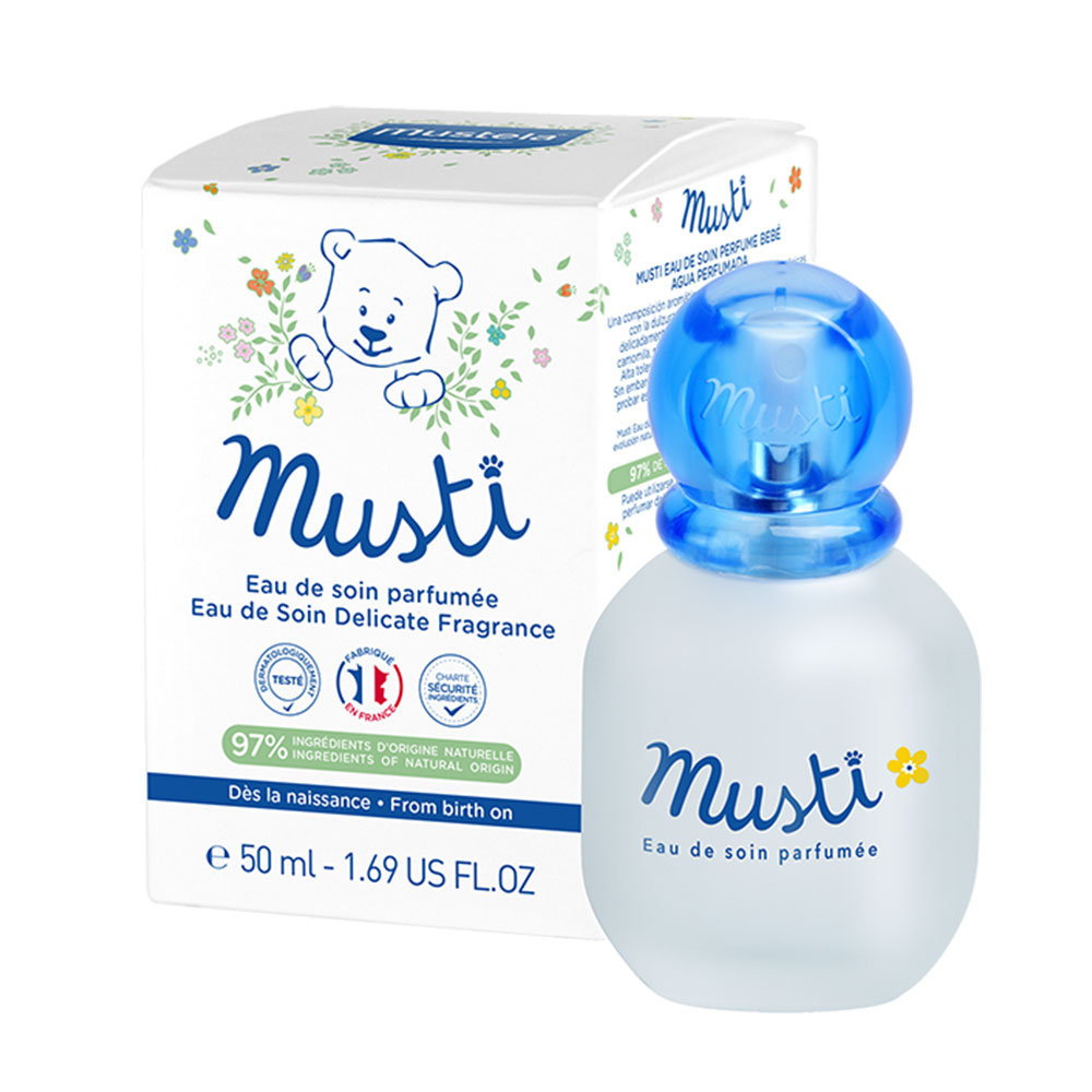 Mustela Musti Agua De Cuidado Perfumada Pieles Normales 50ml