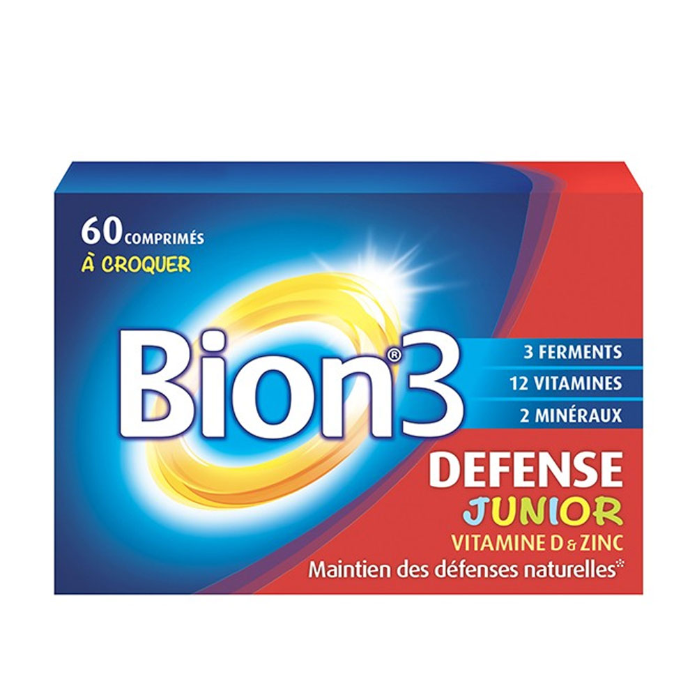 Bion3 Defensa Junior 60 comprimidos masticables
