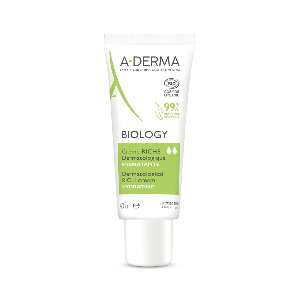 A-Derma Biology Crema Rica Dermatológica Hidratante Bio 40ml