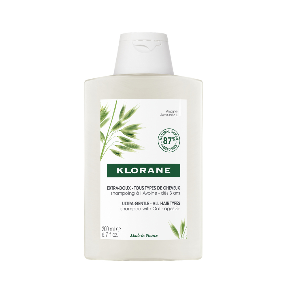 Klorane Avena Champú Ultra Suave Tous types de cheveux 200ml