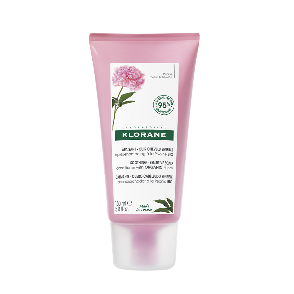 Klorane Peonía Acondicionador calmante Organic Cuero cabelludo sensible 150 ml