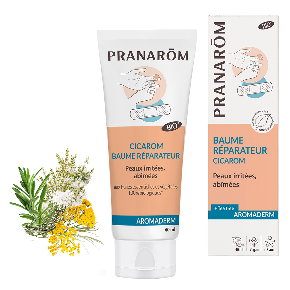Pranarôm Aromaderm Bálsamo reparador Cicarom Bio Eco 40 ml