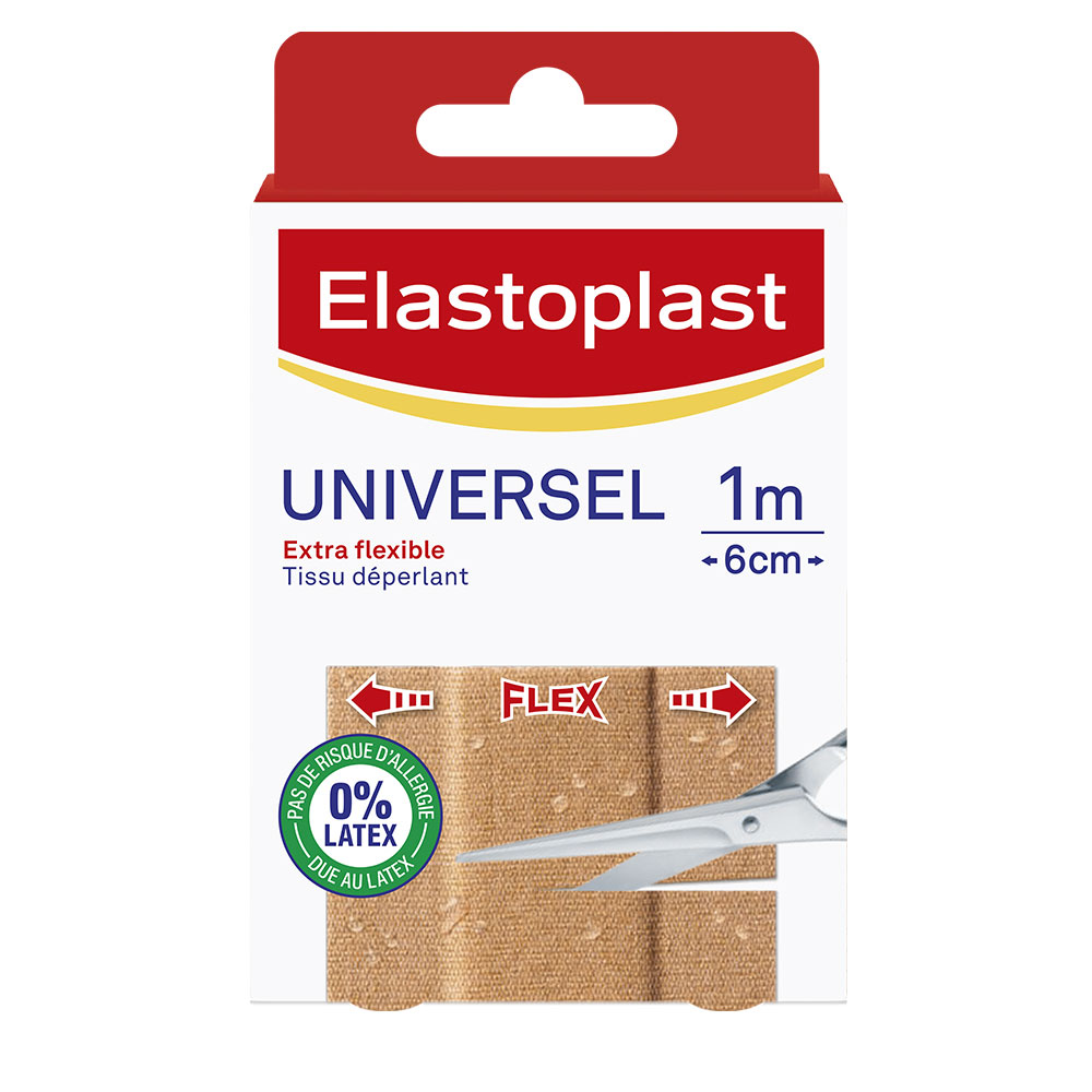 Elastoplast Banda 1mx6cm Universel Flexible x10