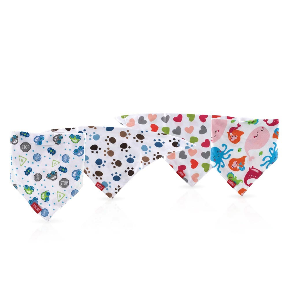 Nuby Babero reversible Primeros Dientes x2