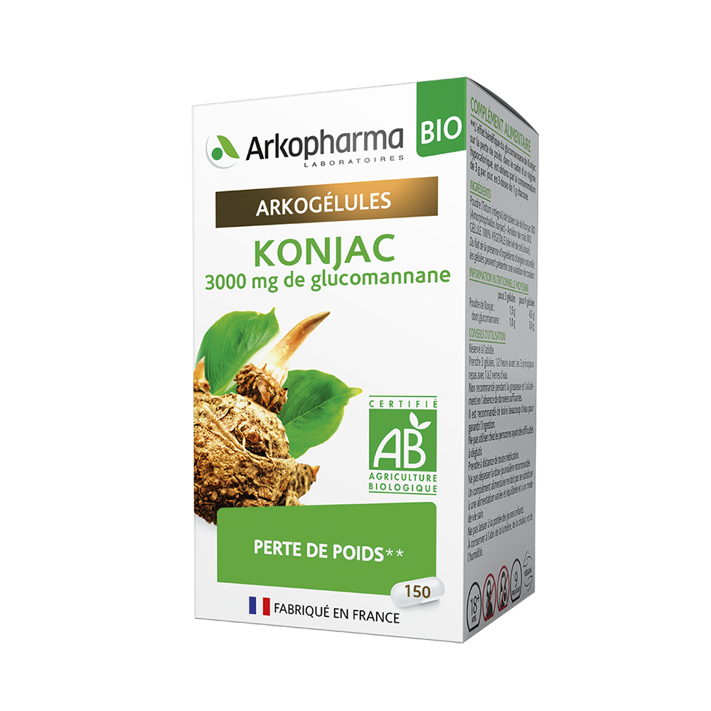 Arkopharma Arkocápsulas Konjac 150 cápsulas
