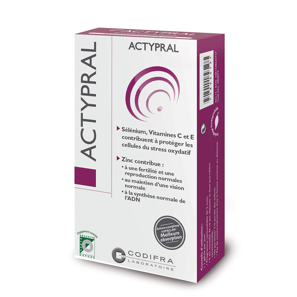 Codifra Actypral 60 Gélulas