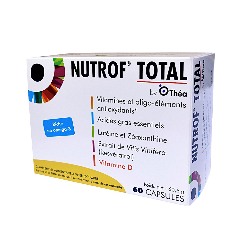 Thea Nutrof Total visión ocular 60 cápsulas