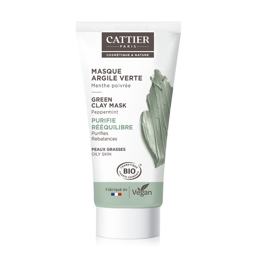 Cattier Minimascarilla Arcilla Verde Bio 30ml