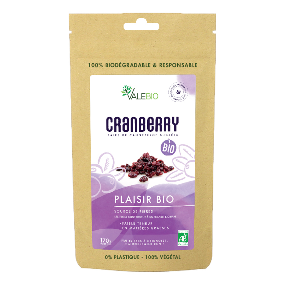 Valebio Superfruta del arándano rojo 170g