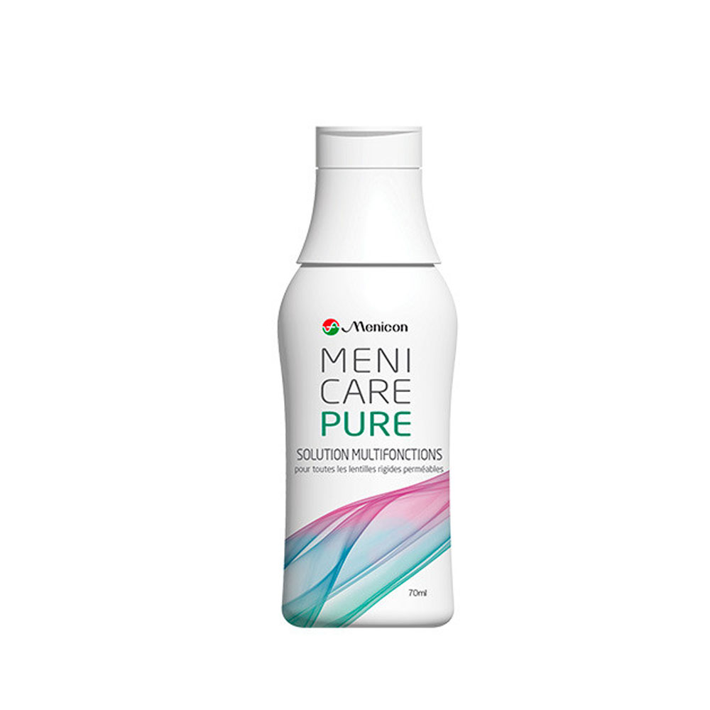 Menicon MeniCare Pure Solución Multi-función para lentes rígidas permeables 70 ml
