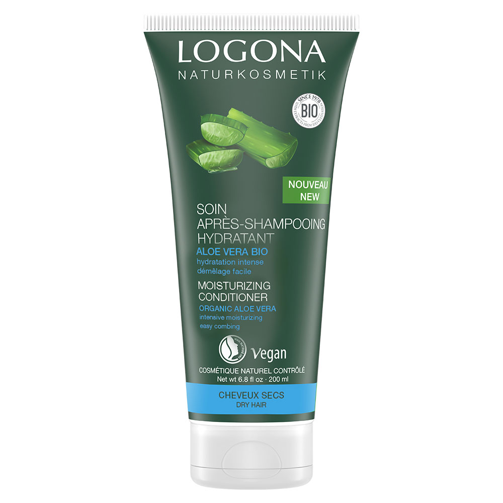 Logona Acondicionador hidratante de aloe vera ecológico 200 ml
