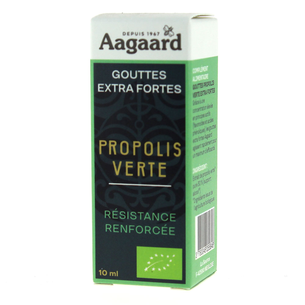 Aagaard Propóleo verde Extra Fuerte gotas ecológicas 10 ml