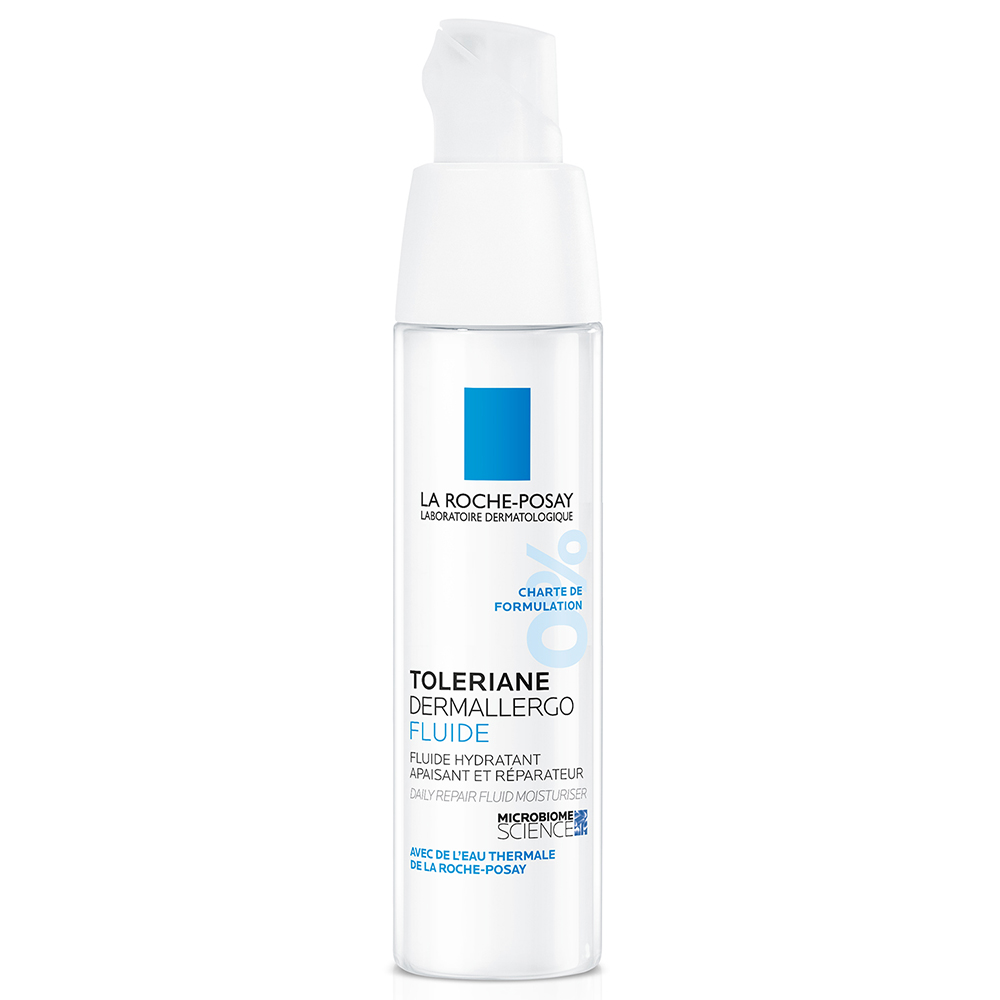 La Roche-Posay Toleriane Fluide Dermallergo hydratation intense 48H Peaux sensibles ou allergiques normales à mixtes 40ml