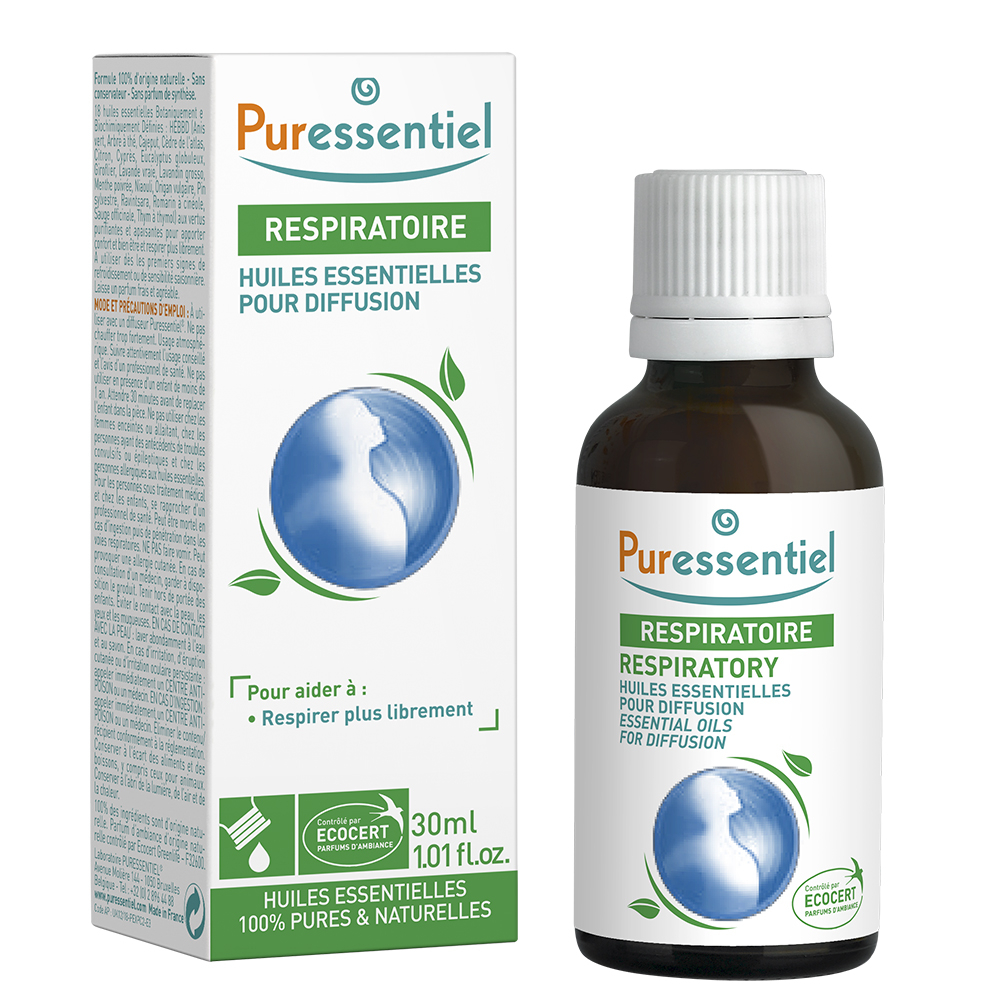 Puressentiel Respiración Mezcla Aceites Esenciales Difusion Respiracion 30ml