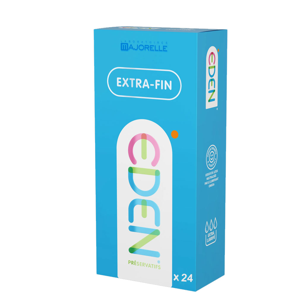 Eden Gen Preservativos Extrafinos x24