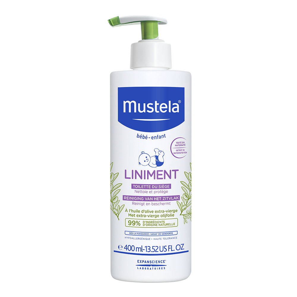 Mustela Linimento Aceite De Oliva Virgen Extra Recién Nacidos 400ml