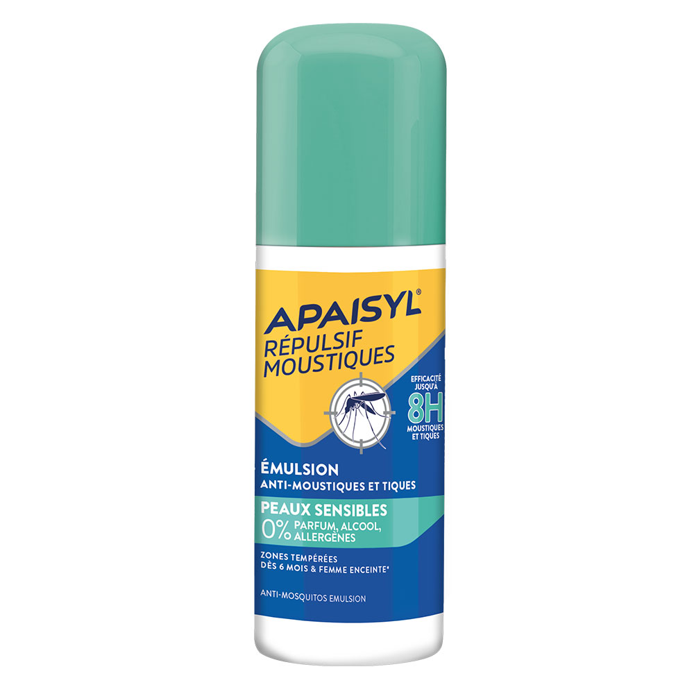 Apaisyl Antimosquitos emulsión pieles sensibles a partir de 12 meses 90 ml