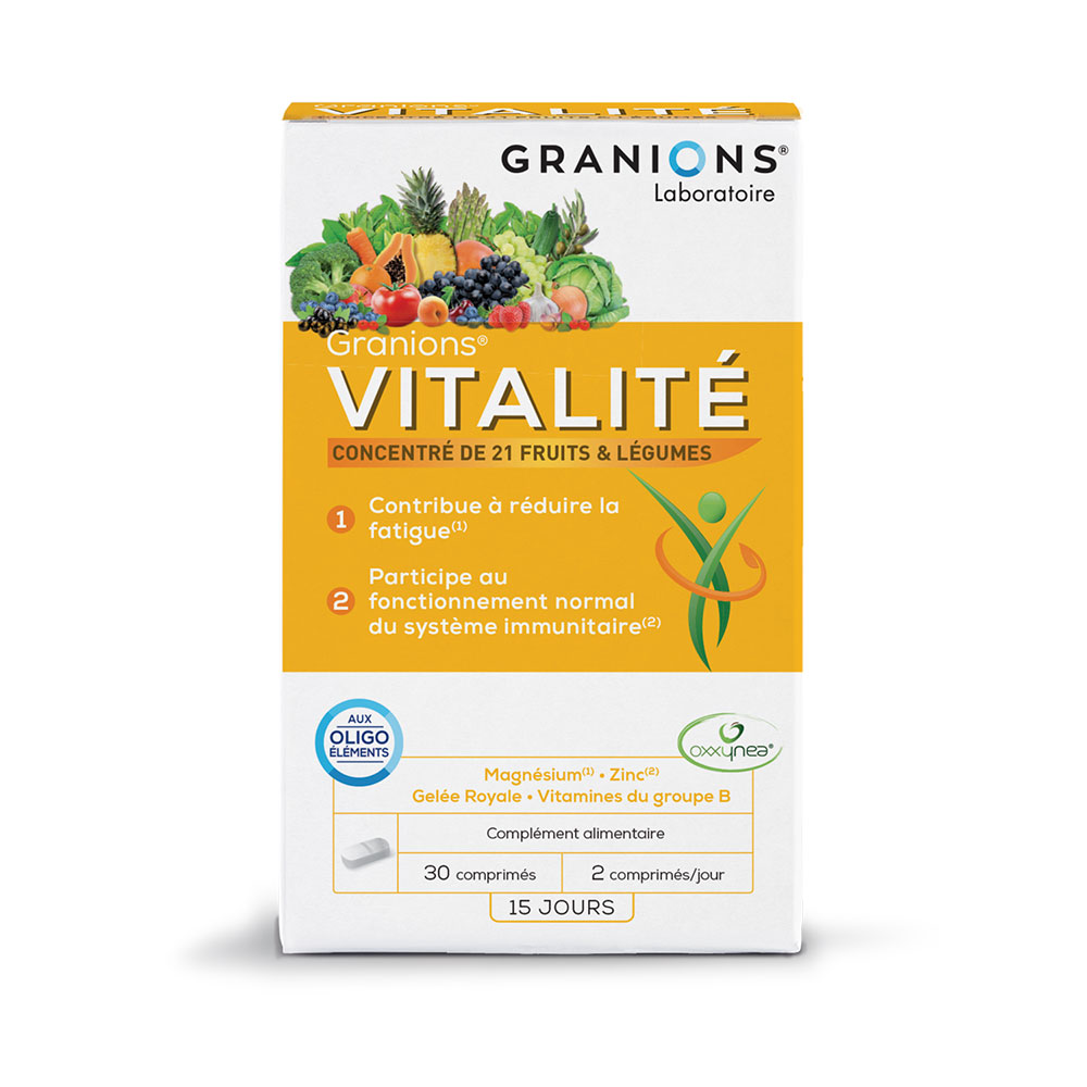 Granions Vitalidad 30 Comprimidos
