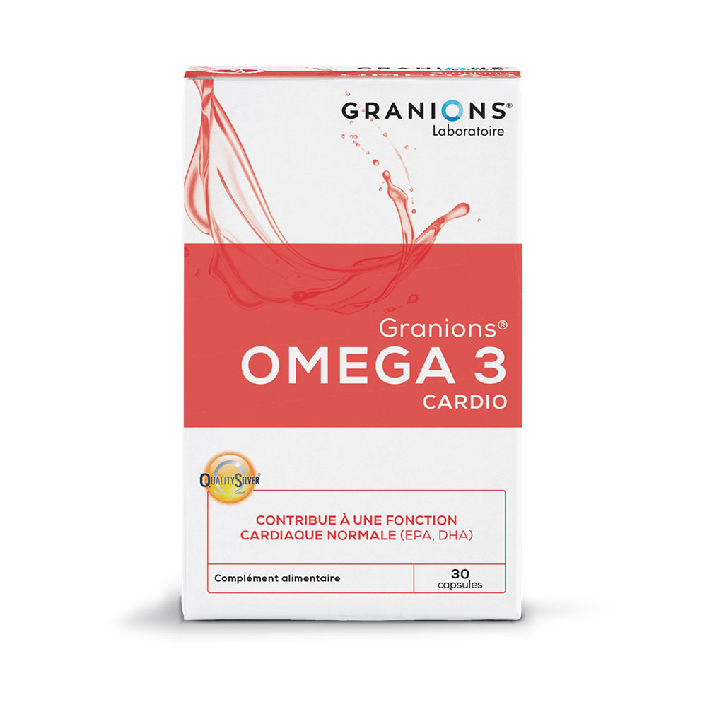 Granions Omegas 3 Cardio 30 Cápsulas