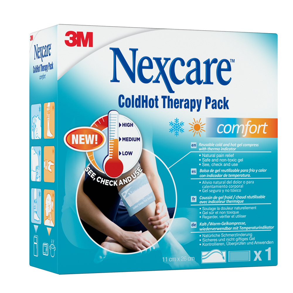 Nexcare Cojín térmico frío/calor Cold Hot 11 x 26 cm