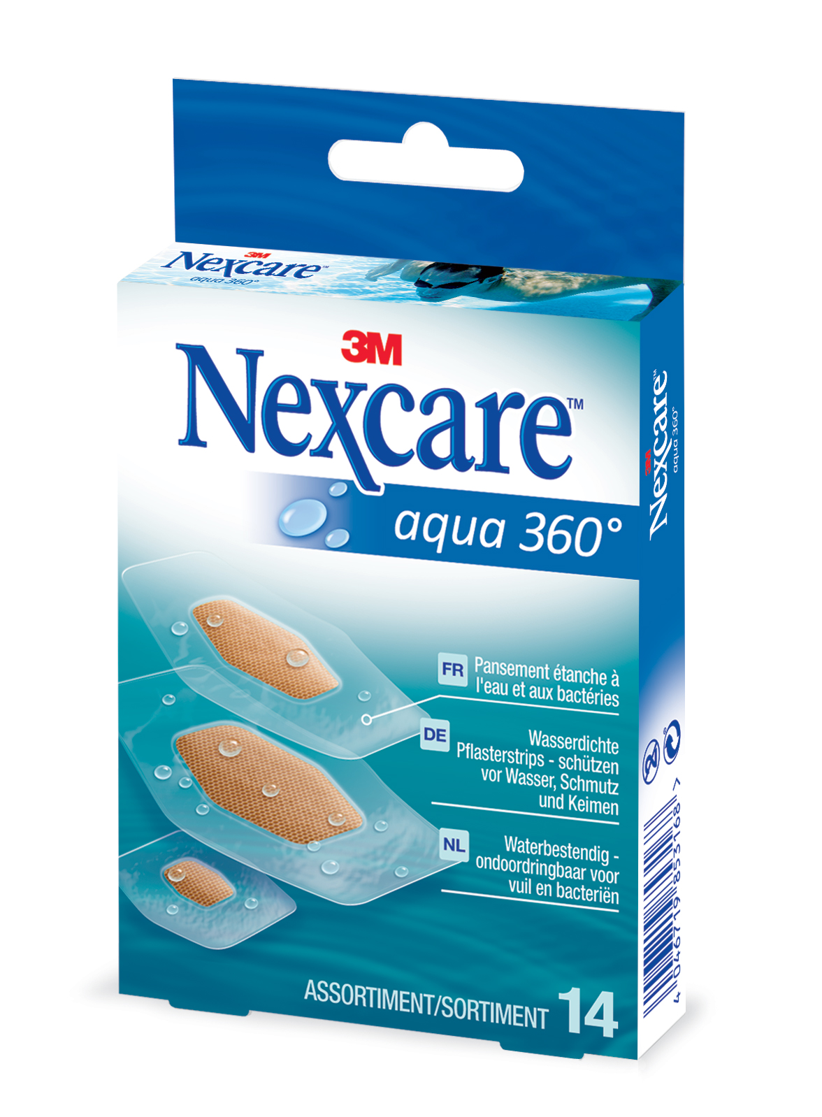 Nexcare Nexcare Aqua 360&deg; Tiritas X14 X14