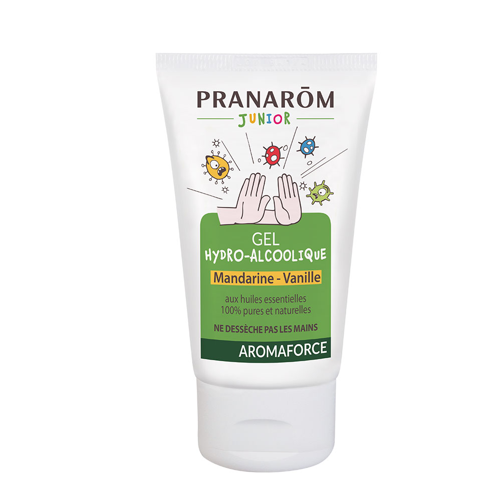 Pranarôm Aromaforce Gel hidroalcohólico de mandarina y vainilla Junior 50 ml