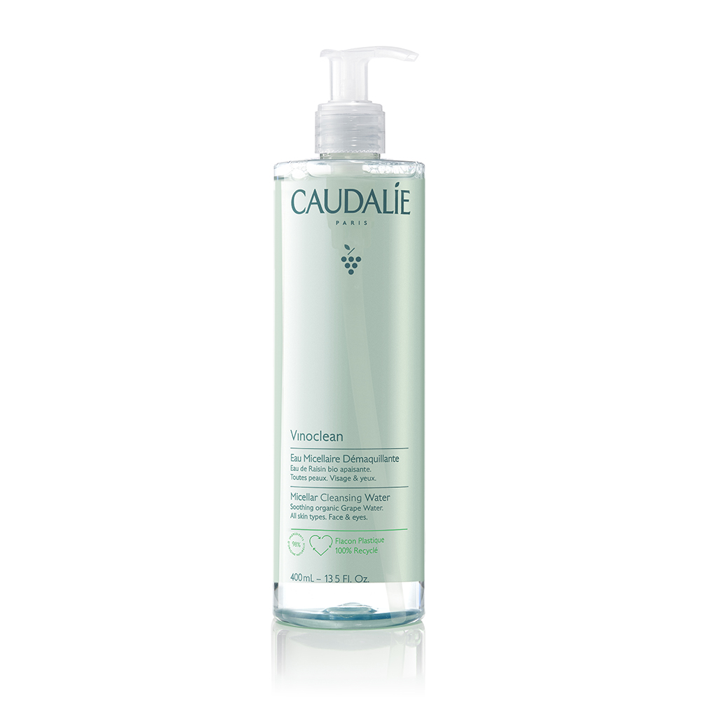 Caudalie Vinoclean Agua micelar desmaquillante rostro y ojos 400ml