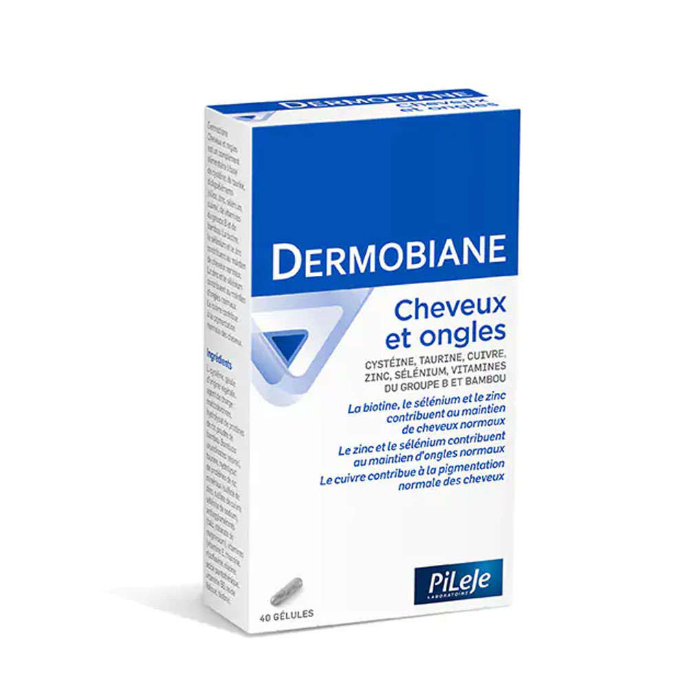 Pileje Dermobiane Cabello y uñas "" 40 cápsulas