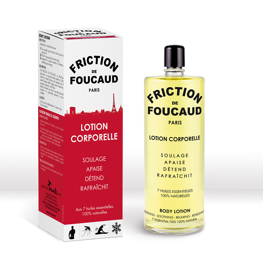Foucaud Loción corporal con 7 aceites esenciales 500ml
