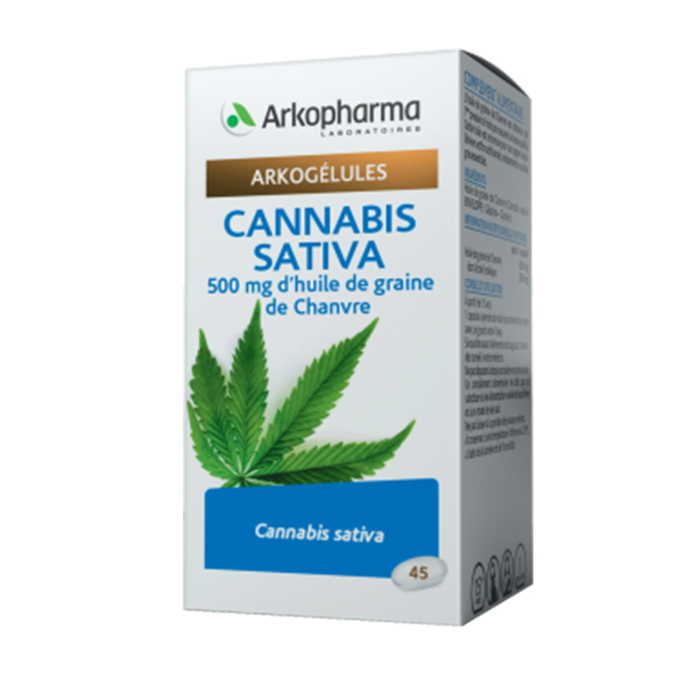 Arkopharma Arkocápsulas Cannabis sativa 45 cápsulas